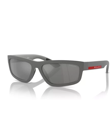 Мужские солнцезащитные очки Prada Linea Rossa, PS 05ZS grey silve