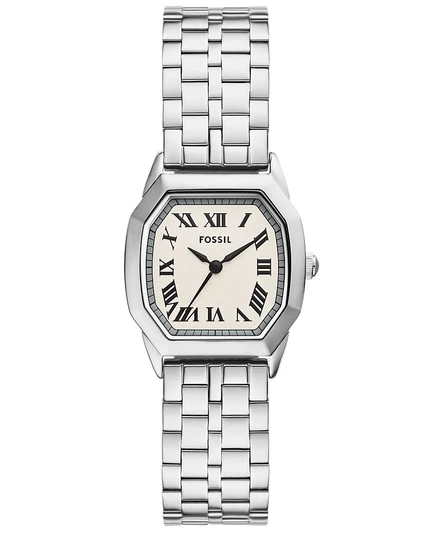 Женские часы Fossil Harlow 27 мм из стали, серебристые