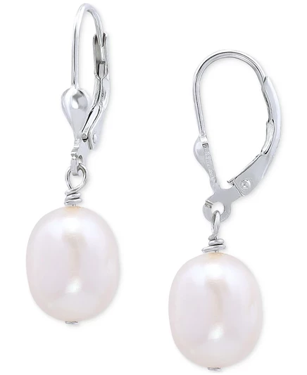 Серьги Giani Bernini с жемчугом 10 мм, серебристые