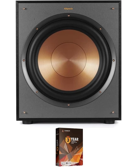 Сабвуфер Klipsch R-120SW 200 Вт с 12″ динамиком, черный