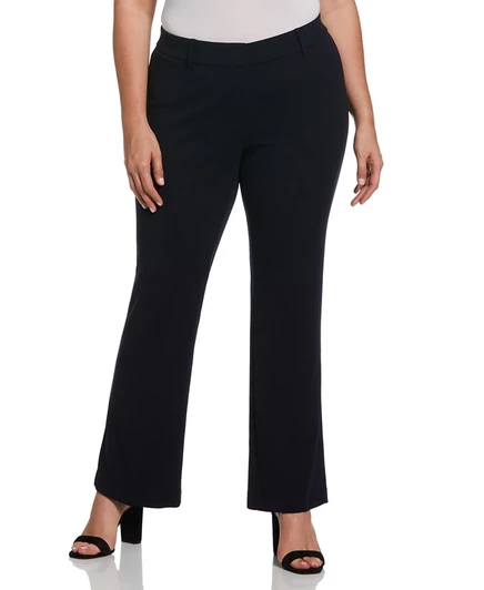 Женские брюки Rafaella Classic Fit больших размеров, синие