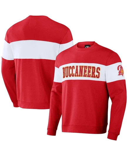 Мужской свитшот Fanatics Tampa Bay Buccaneers, красный