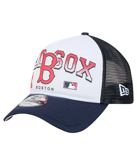 Мужская кепка New Era 9FORTY Boston Red Sox, белая