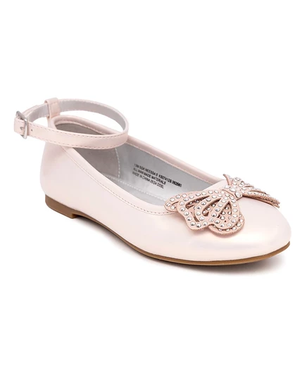 Сладкие маленькие и большие девочки Neessa Ballet Flat pink