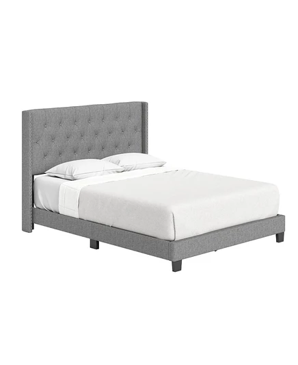 Кровать-платформа Boyd Sleep Mia Queen, серая