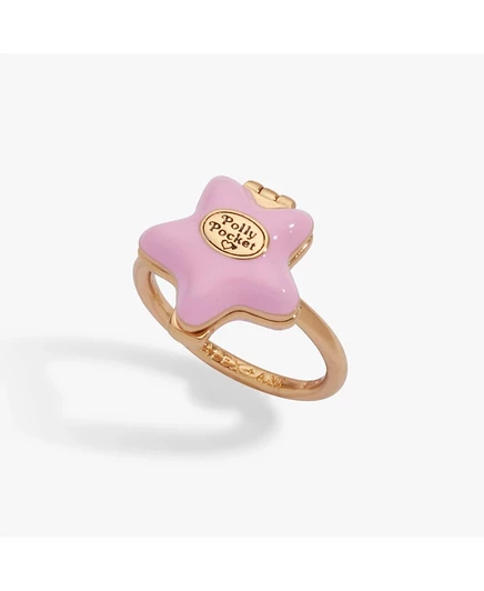 Женское кольцо Alex and Ani Polly Pocket, розовое
