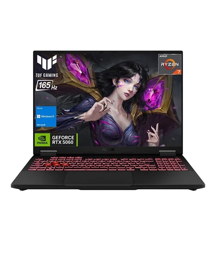 Ноутбук ASUS TUF A16 16″ Ryzen 7 32ГБ 1ТБ RTX 5060, серый