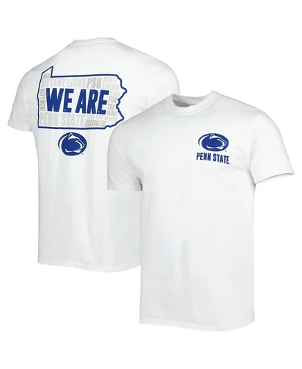 Мужская белая гиперлокальная футболка Penn State Nittany Lions от Penn State Nittany Lions white