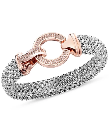 Браслет Macy's Diamond Circle, 5/8 кт, разноцветный