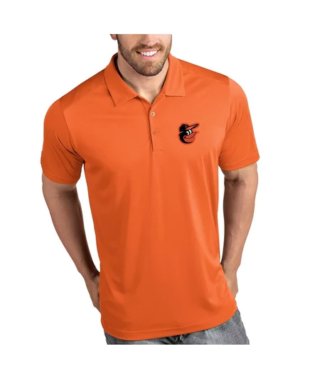 Мужская поло Antigua Baltimore Orioles Tribute, оранжевая
