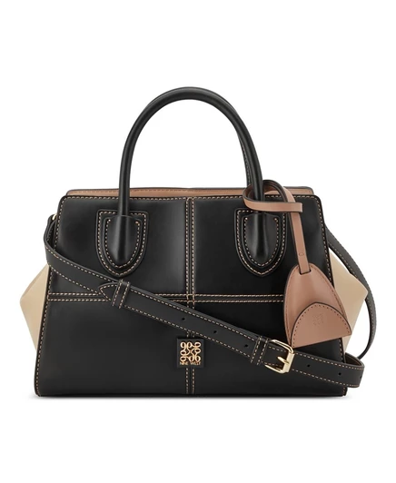 Женская сумка Nine West Paxtin, средняя, черная