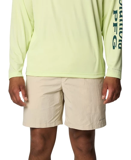 Мужские водные шорты Columbia PFG Backcast IV 6″, бежевые