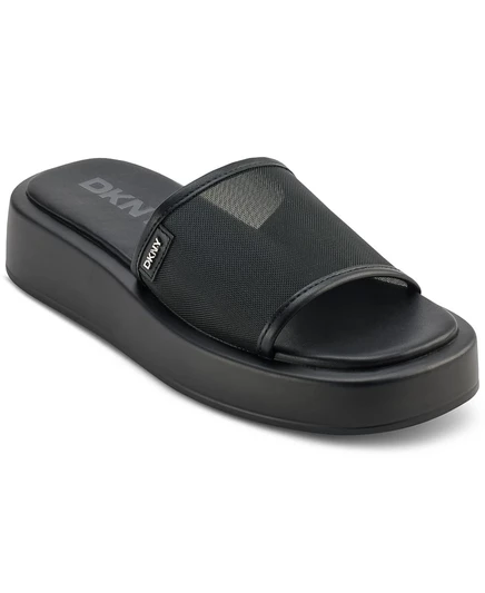 Женские сандалии DKNY Orion с сеткой на платформе, черные