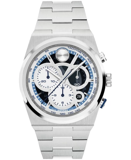 Мужские швейцарские кварцевые часы Bold Quest Chrono из нержавеющей стали, 40 мм