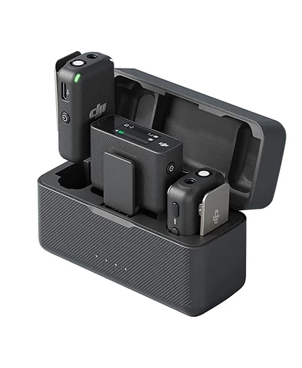 Микрофон DJI Mic с двумя передатчиками, черный