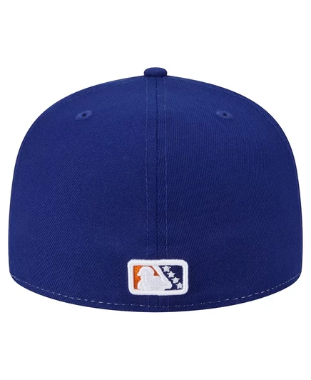 Мужская белая/оранжевая шляпа Durham Bulls Authentic Collection 59FIFTY от New Era white, orange