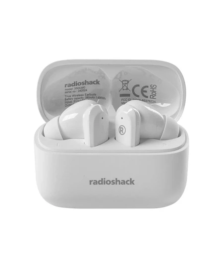 Беспроводные наушники RadioShack с активным шумоподавлением True Wireless емкостью 380 мАч IPX5 3304380 без цвета
