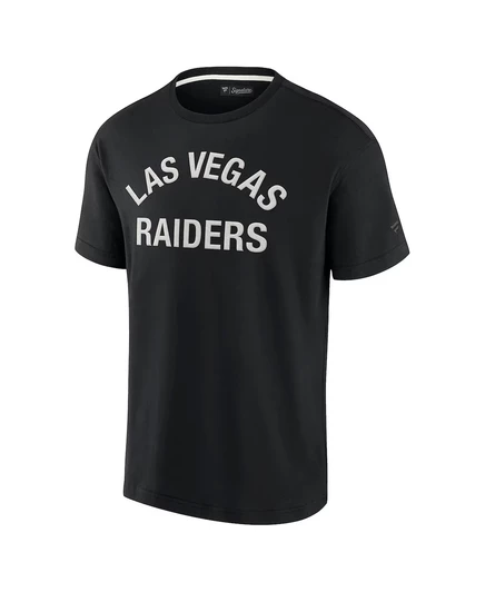 Унисекс футболка Fanatics Signature Las Vegas Raiders, черная