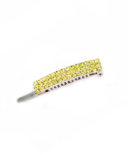 Заколка Soho Style Pave Crystal, желтая