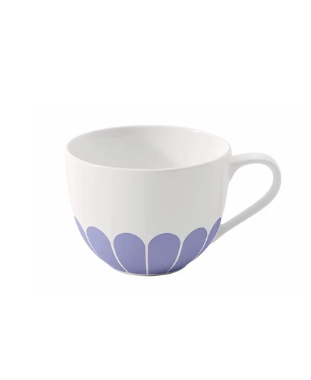 Villeroy & Boch Fleur с цветочным рисунком, 7,75 унции Кофейная чашка голубая