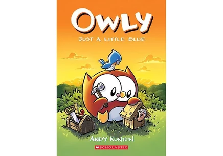 Книга «Just a Little Blue» — графический роман Owly №2, Энди Рантон