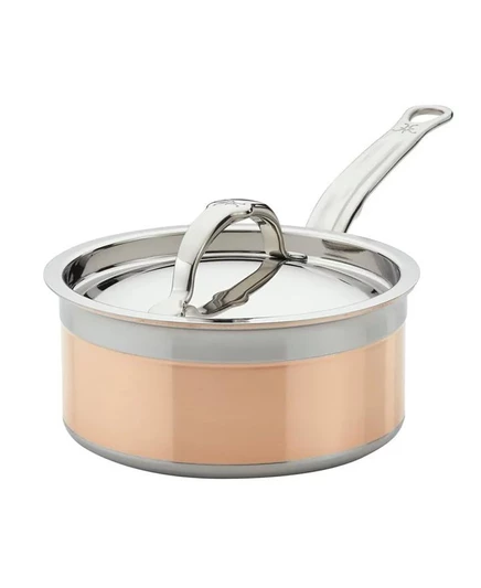 Кухонная кастрюля Hestan CopperBond 1,9 л с крышкой, серый