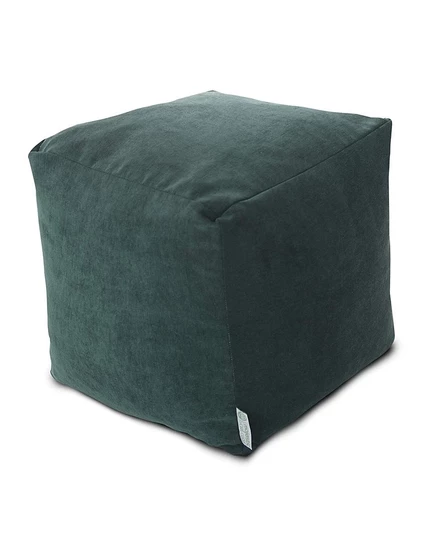Пуф Majestic Home Goods Villa 43 см, изумрудный