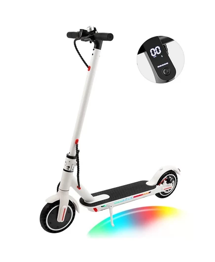 Электросамокат Artudatech 8.5″ складной 350 Вт, белый