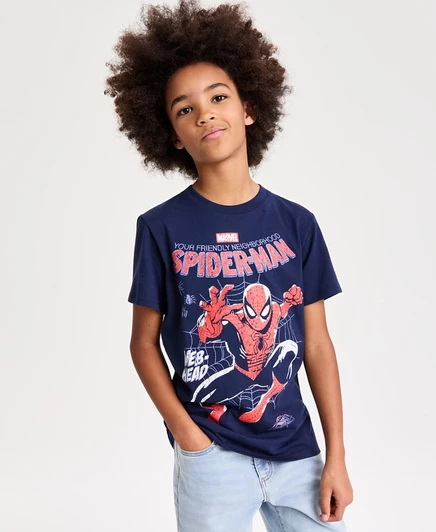 Детская футболка Epic Threads Spider-Man, синяя