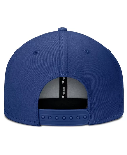 Мужская бейсболка Fanatics синего цвета Tampa Bay Lightning Fundamental Gino Stack Snapback blue, white