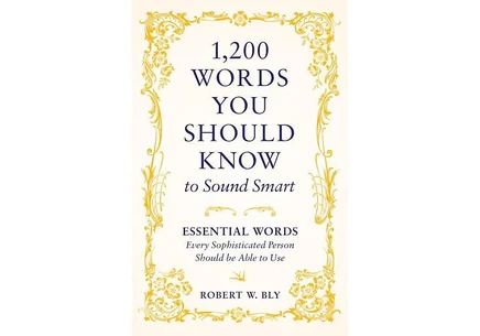Книга 1200 слов, которые стоит знать Роберт В. Блай, белая