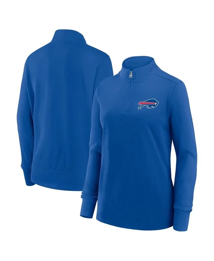 Женская куртка Logo Athletic Velocity с молнией 1/4, синяя