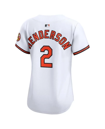 Женская майка Nike Gunnar Henderson White Baltimore Orioles Home Limited от Nike для игроков с ограниченной ответственностью white