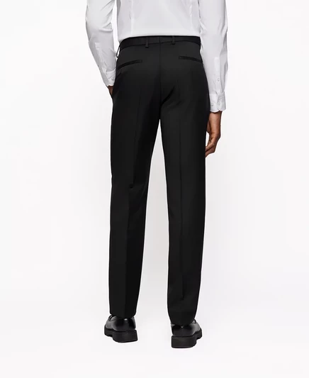 Мужские строгие брюки Hugo Boss black
