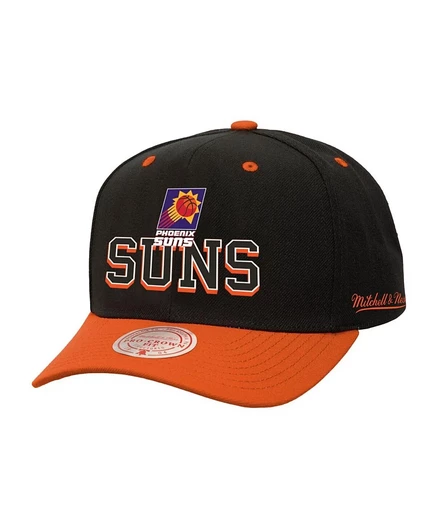 Мужская кепка Mitchell & Ness Suns, черно-оранжевая