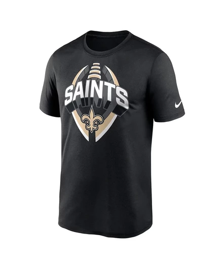 Мужская футболка Nike Legend Icon New Orleans Saints, черная