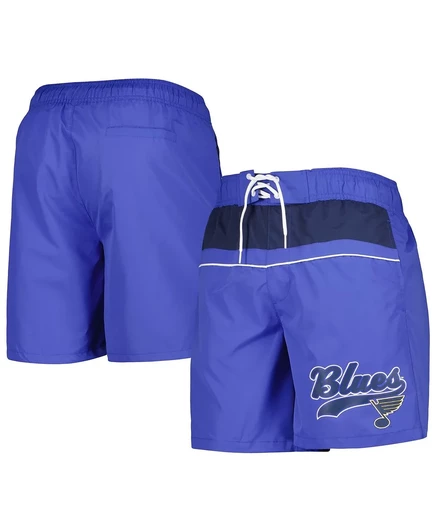 Мужские пляжные шорты Starter St. Louis Blues, синие