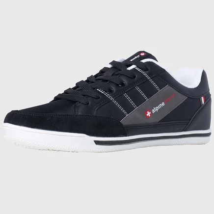 Мужские кроссовки Alpine Swiss Stefan Retro, черные