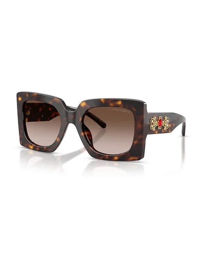 Женские квадратные солнцезащитные очки Dolce&Gabbana, DG4525B, белый