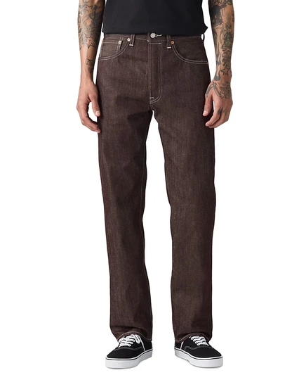 Мужские джинсы Levi's 501 Original Shrink-to-Fit, красные