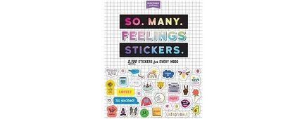 Набор наклеек Pipsticks «So. Many. Feelings», 2700 шт.