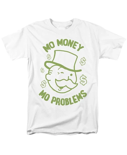 Мужская футболка Monopoly The Don't Pass Go, белая