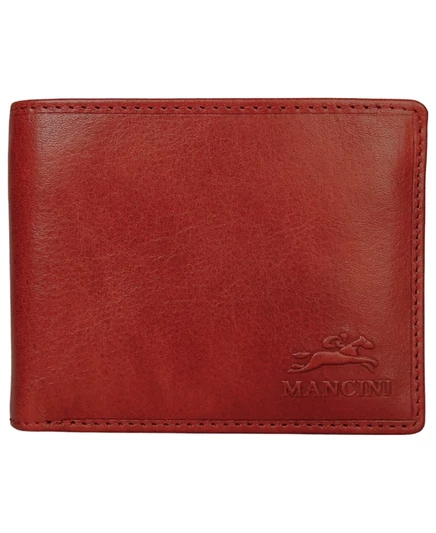 Мужское портмоне Mancini Billfold, красное