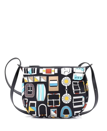 Женская сумка Hermes Sursoie To Go из шелка и кожи, коричневая