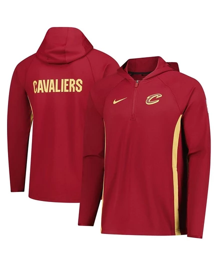 Мужское худи Nike Cleveland Cavaliers On-Court, винное