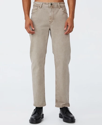 Мужские джинсы Cotton On Slim Straight, белые