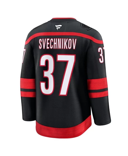 Мужская майка Fanatics Андрея Свечникова Black Carolina Hurricanes Home Premium black