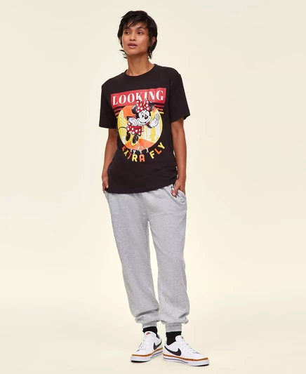 Футболка с воздушным шаром Extra Fly Minnie Mouse от Disney Macys для взрослых в стиле Унисекс, эксклюзивно в Macys black