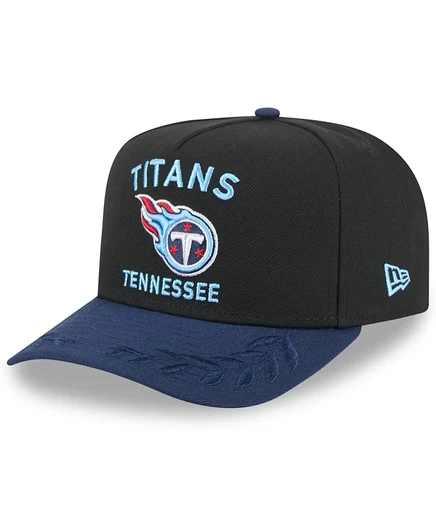 Мужская кепка New Era 9FIFTY A-Frame Tennessee Titans, черно-синяя