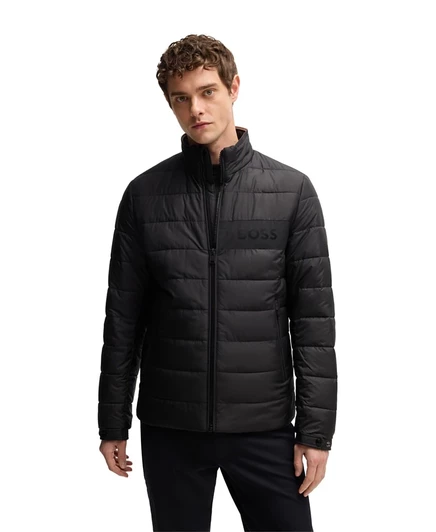 Мужская куртка Hugo Boss водоотталкивающая, черная